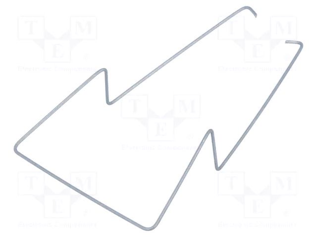 Fastening clip; OEM: 617882 RELPOL GZ14-0737