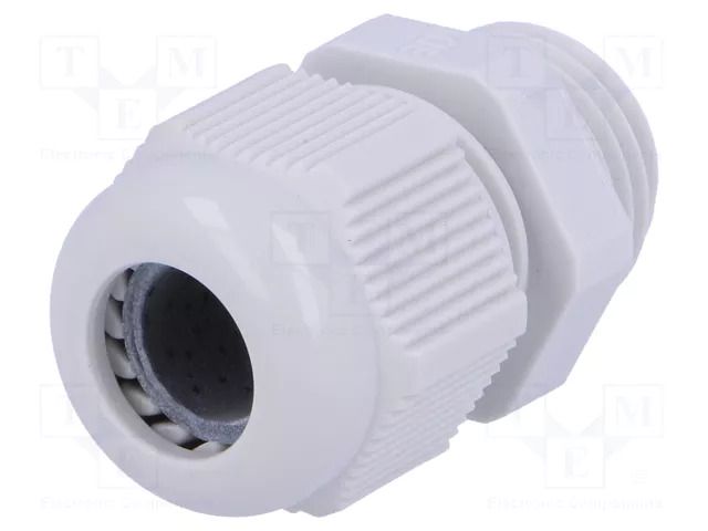 Cable gland; M16; 1.5; IP68; polyamide; grey FIBOX GPA-M16