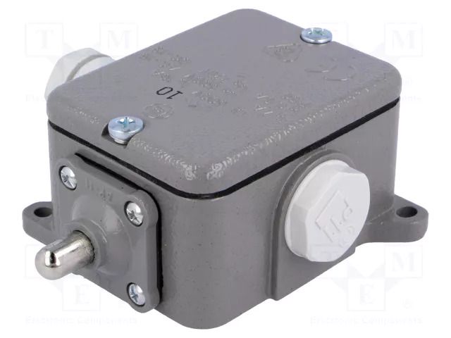 Limit switch; plunger; NO + NC; 16A; max.500VAC; max.220VDC; IP56 PROMET LK-10