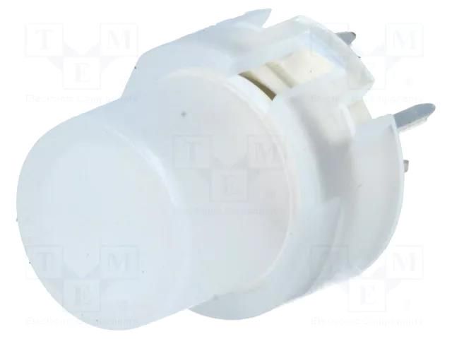 Switch: keypad; Pos: 2; SPST-NO; 0.01A/35VDC; colourless; LED; red HIGHLY ELECTRIC KS01-BL-1