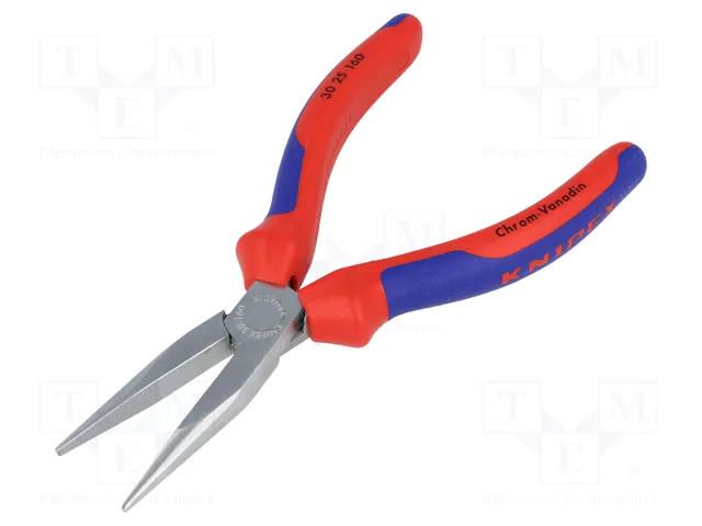 Pliers; gripping surfaces are laterally grooved; 160mm KNIPEX KNP.3025160
