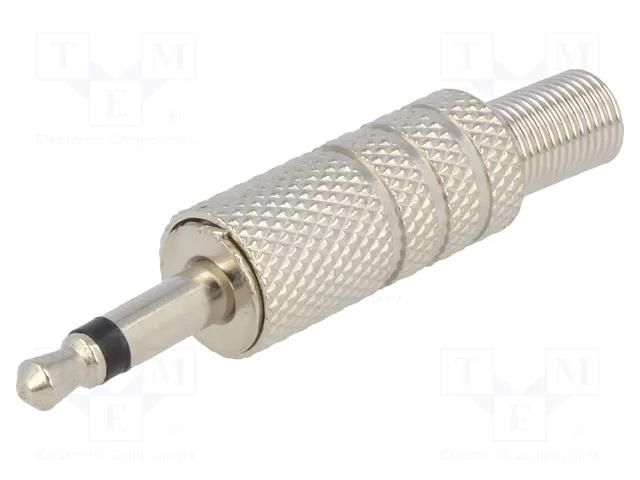 Connector: Jack 3,5mm; plug; male; mono,with strain relief NINIGI JC-038