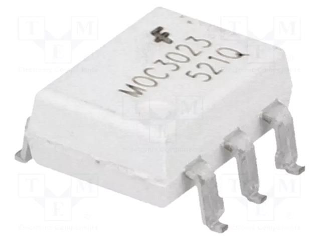 Optotriac; 5kV; Uout: 400V; without zero voltage crossing driver ONSEMI MOC3023SM