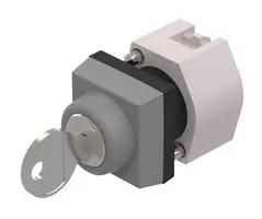 SWITCH ACTUATOR, KEYLOCK SWITCH, 2POS 704.341.0