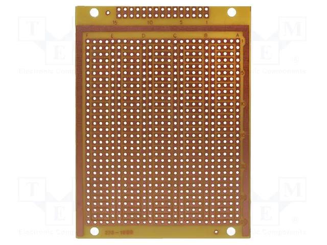 Board: universal; single sided,prototyping; W: 72mm; L: 95mm SCI PC-12