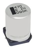 CAP, 470UF, 35V, ALU ELEC, HYBRID, SMD EEHZU1V471P