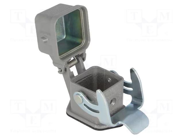 Enclosure for connectors: HDC; size 3A; Han® A; with latch HARTING 09200030305