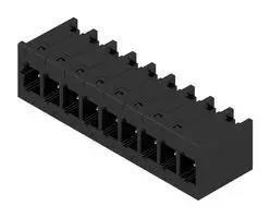 TERMINAL BLOCK, HEADER, R/A, 9POS, TH 2741480000