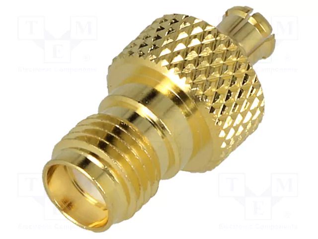 Adapter; MCX male,SMA female NINIGI MCX/M-SMA/F