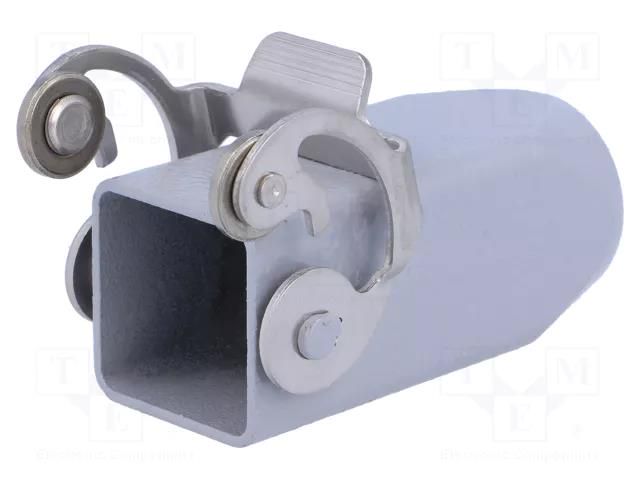 Enclosure for connectors: HDC; size 21.21; for cable; with latch ILME MKAXVG20