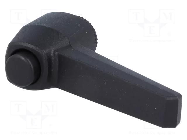 Lever; adjustable; Thread len: 10mm; Lever length: 50mm ELESA+GANTER MRX.40B-M5