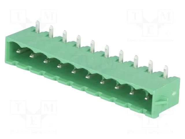 Pluggable terminal block; 5.08mm; ways: 10; angled 90°; socket PHOENIX CONTACT MSTBA2.5/1-5.08