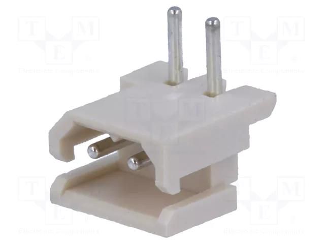 Connector: wire-board; socket; male; 2.5mm; PIN: 2; THT; 3A; tinned MOLEX MX-5268-02A