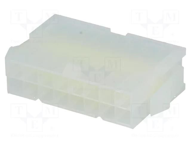 Connector: wire-wire; plug; male; PIN: 16; Mini-Fit Jr; crimped MOLEX MX-5559-16P