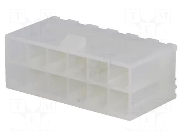 Connector: wire-board; socket; male; PIN: 12; Mini-Fit Jr; straight MOLEX MX-5566-12A