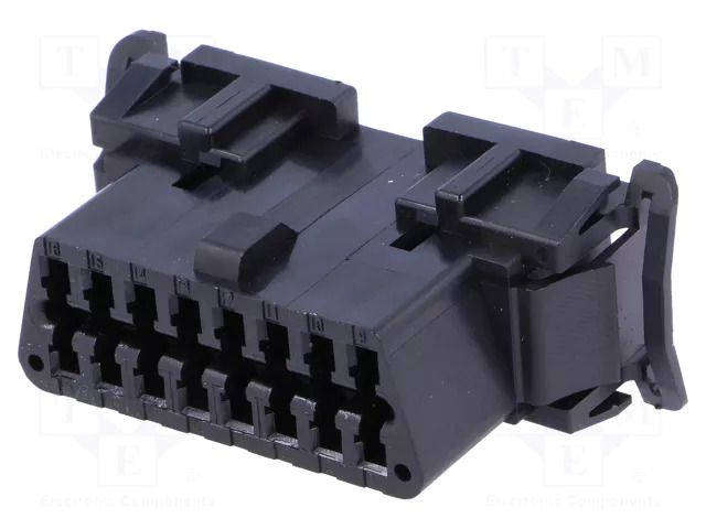 Connector: diagnostic OBD II; plug/socket; female; 30V; PIN: 16 MOLEX MX-51115-1601