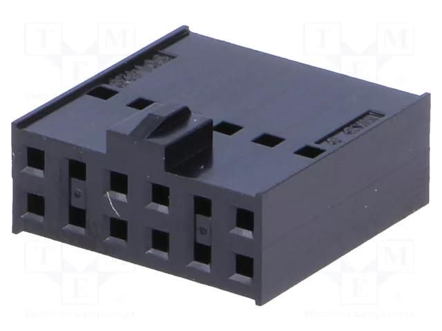 Connector: wire-board; plug; female; PIN: 12; C-Grid III; for cable MOLEX MX-90142-0012