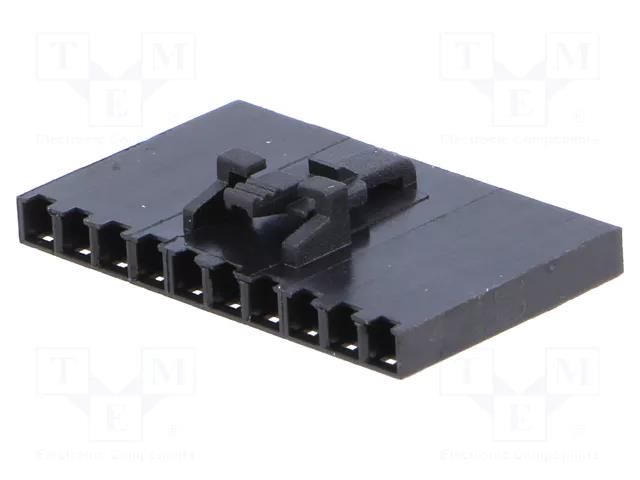 Connector: wire-board; plug; female; 2.54mm; PIN: 10; w/o contacts NINIGI NCDG-10