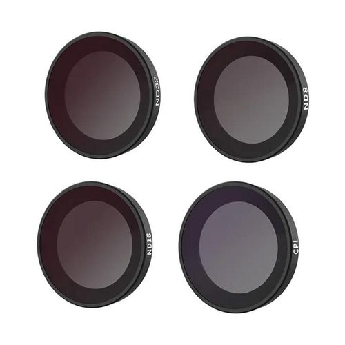 Lens filter Set CPL/ND8/ND16/ND32 Telesin for Insta360 GO3, Telesin IS-FLT-G03