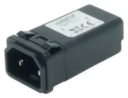 POWER CONN, IEC C18 INLET, 1A, QC FN9274S1B-1-05