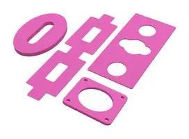 THERMAL CONDUCTIVE FOIL, 400MMX200MMX2MM GEL F 50 20 - 200 X 400 MM