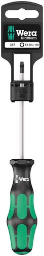 367 SB Screwdriver for TORX® screws, 1 x TX 20x100, Wera 05100062001