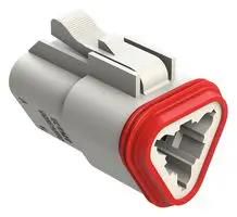 AUTOMOTIVE HOUSING, PLUG, 3POS, 13A, WHT AT06-3S-WHT