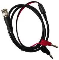 BNC PLUG-4MM BANANA PLUG, BLACK, 1.11M MP770800