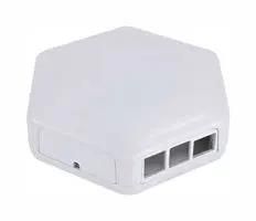 ENCLOSURE, HEX-BOX IOT, ABS, WHITE CBHEX1-PI4-WH