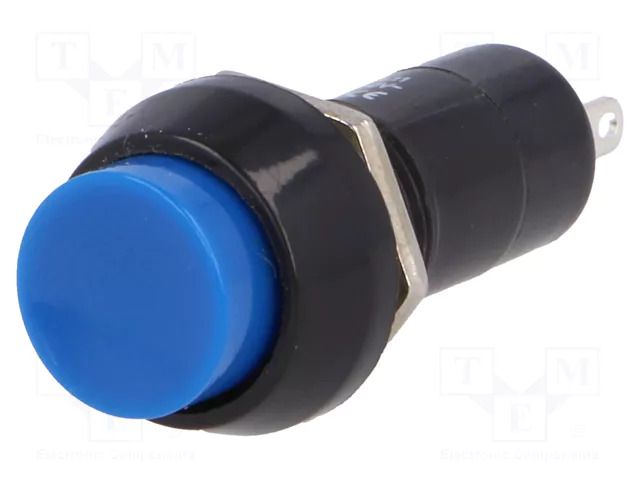 Switch: push-button; Pos: 2; SPST-NO; 1A/250VAC; OFF-(ON); Ø12mm NINIGI PS11BBU
