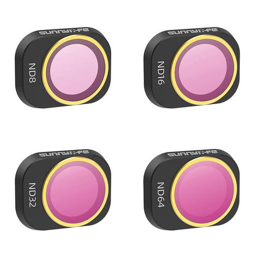 4 Lens Filters ND8, 16, 32, 64 Sunnylife for DJI MINI 4 PRO, Sunnylife N4P-FI727