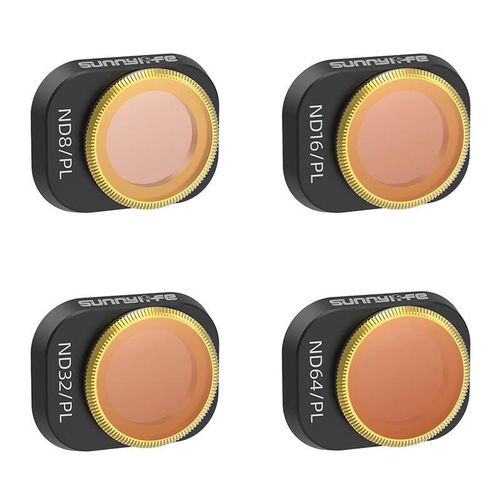 4 Lens Filters ND/PL 8, 16, 32, 64 Sunnylife for DJI MINI 4 PRO, Sunnylife N4P-FI728