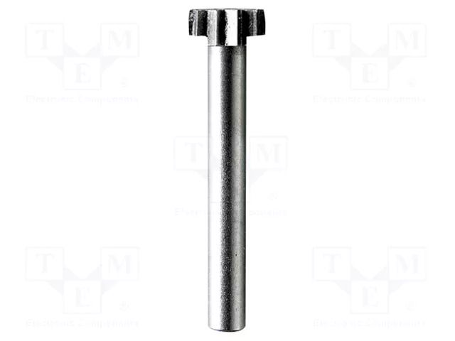 Fast cutting mill; Ø: 9.5mm; Ø: 3.2mm; wood,gypsum,plastic PG MINI PG-M1375