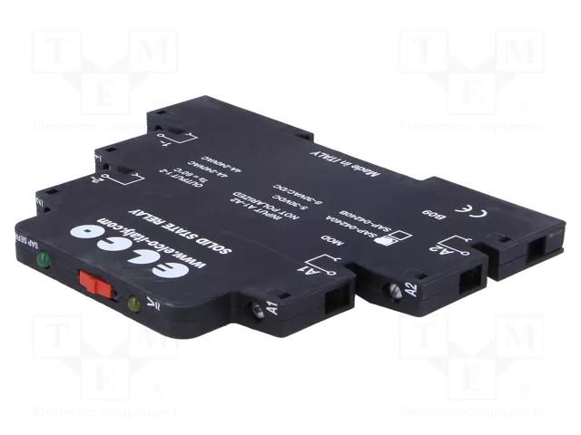 Relay: interface; SPDT; Ucntrl: 5÷30VDC; 4A; for DIN rail mounting ELCO SRL SAP-04240A