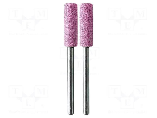 Grindingstone; Ø: 5.6mm; Ø: 3mm; 2pcs; aluminium oxide PG MINI PG-M2720