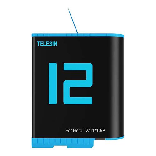 Battery Telesin for GoPro Hero 12 / Hero 11 / Hero 10 / Hero 9 (1750 mAh) - GP-BTR-901-D, Telesin GP-BTR-901-D