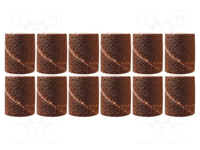 Grinding tapes; 9.5mm; grain 120; 12pcs. PG MINI PG-M3660