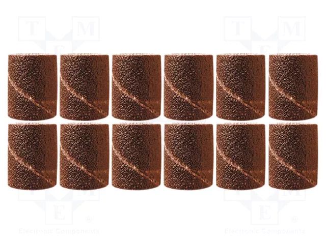 Grinding tapes; 9.5mm; 12pcs; grain 120 PG MINI PG-M3660