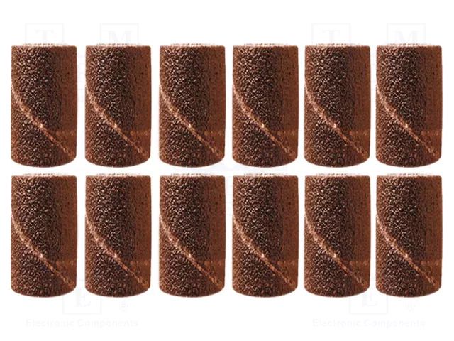 Grinding tapes; 6.3mm; 12pcs; grain 120 PG MINI PG-M3690