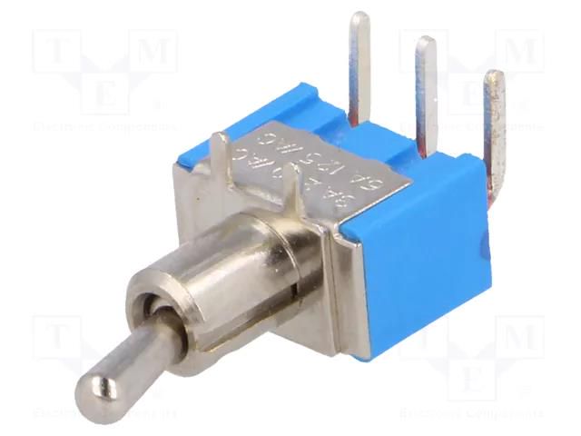 Switch: toggle; Pos: 2; SPDT; ON-ON; 3A/250VAC; -25÷85°C; 20mΩ NINIGI TSM102C3