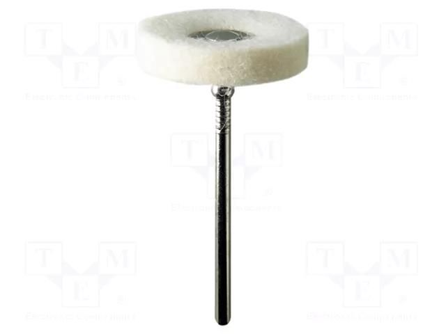 Tip fpr polishing; Ø: 22mm; Ø: 2.35mm; for polishing metals PG MINI PG-M4615