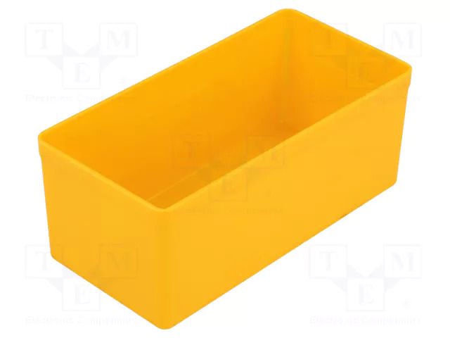 Box; polystyrene; yellow; 54x108x45mm; EuroPlus Insert 45 ALLIT AG W-456301