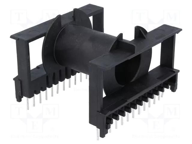 Coil former: with pins; plastic; THT; H: 46mm; X1: 60.96mm; 2x13 WEISSER WE-3686