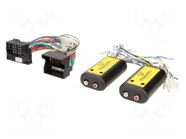 Adapter; Input: Quadlock; BMW,Ford,Mercedes,Seat,VW,Škoda 4CARMEDIA QUADLOCK-UNI.4R