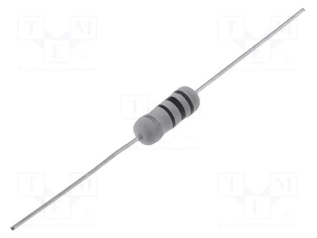 Resistor: wire-wound; THT; 150mΩ; 2W; ±5%; Ø0.7x25mm; Ø5x12mm; axial ROYALOHM KNP02WS-0R15