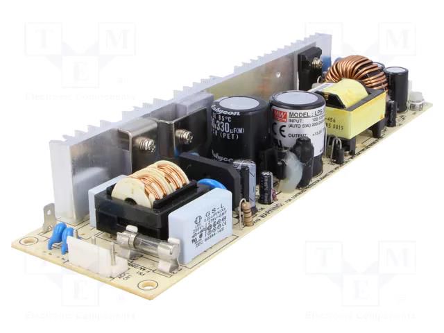 Power supply: switching; open; 101.25W; 248÷370VDC; 88÷264VAC MEAN WELL LPS-100-13.5