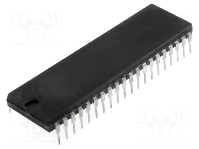 IC: PIC microcontroller; 64kB; 40MHz; A/E/USART,MSSP (SPI / I2C) MICROCHIP TECHNOLOGY PIC18F4620-I/P