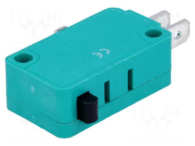 Microswitch SNAP ACTION; 10A/250VAC; without lever; SPDT; Pos: 2 NINIGI WLK-1
