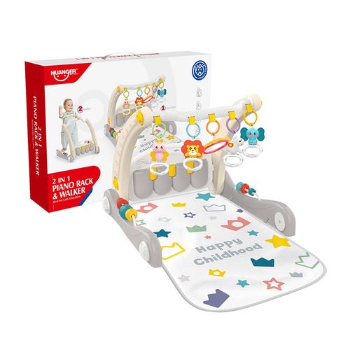 Interactive educational 2-in-1 walker + piano Huanger HE0621, Huanger HE0621