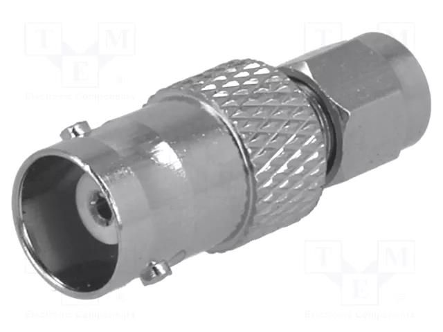 Adapter; BNC female,SMA male Goobay SMA-09